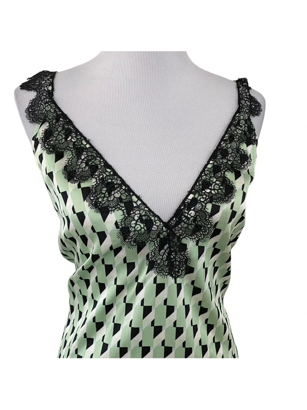 Women's Lace Trim Slip Dress Future Collective Kahlana Barfield Brown womens S